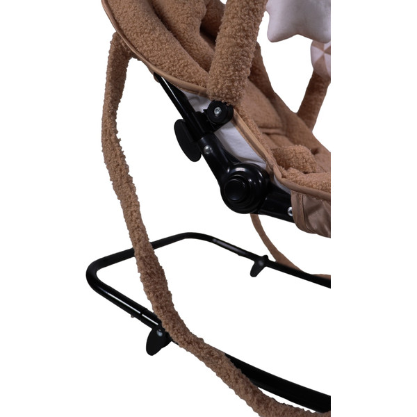 Ding Viggo Bouclé Nougat Wipstoel DI-903581