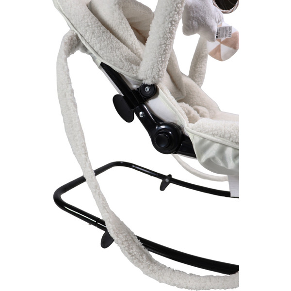 Ding Viggo Bouclé Off-white Wipstoel DI-903574
