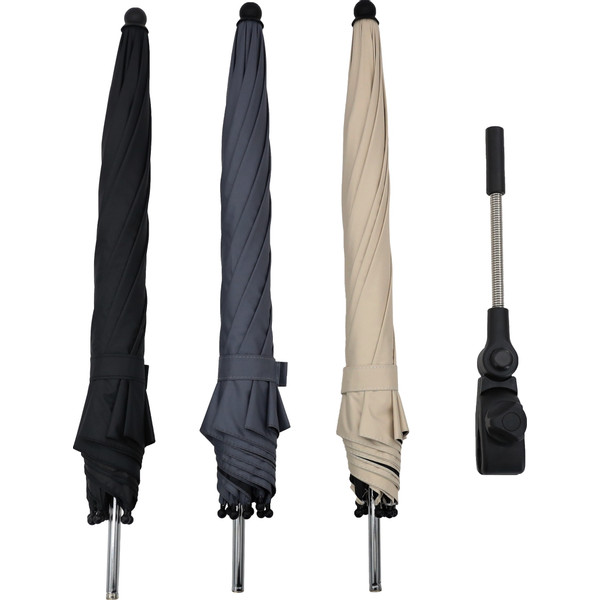 Ding Zwart UV Buggy Parasol DI-252421