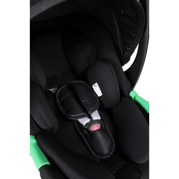 Ding Liam Black/Rose 3-in-1 Combi Kinderwagen Incl. Autostoel DI-381712