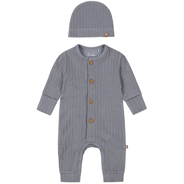 Dirkje Organic Faded Blue Maat 50 Boxpakje met Mutsje WN1267 NOOS