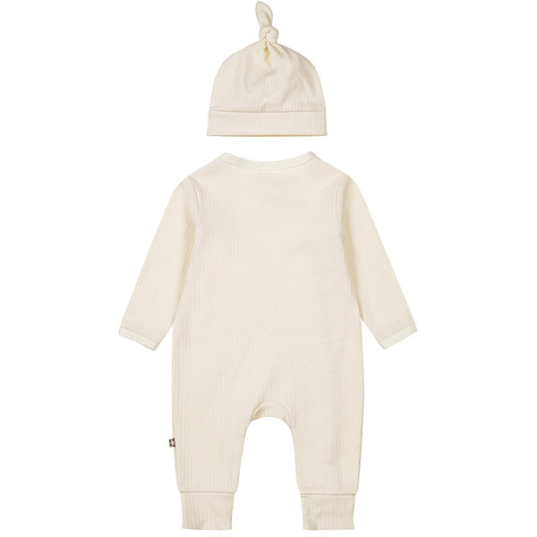 Dirkje Organic Off White Maat 62 Boxpakje met Mutsje MamaLoes