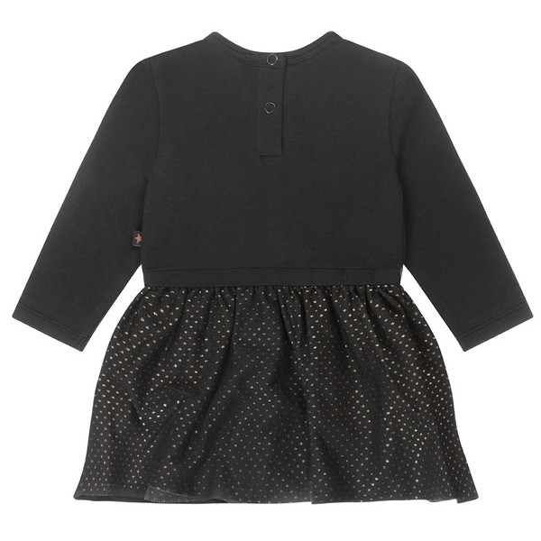 Dirkje You Go Girl Dark Grey maat 68 Jurkje MamaLoes