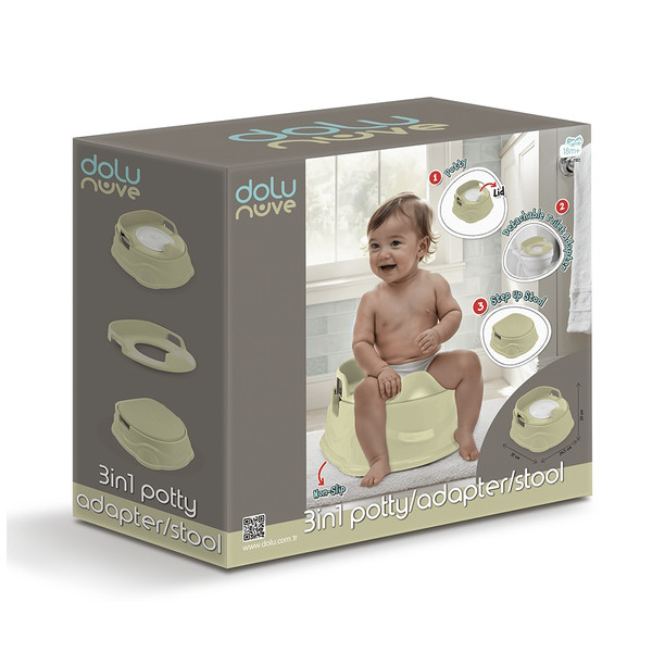 Dolu Eco Groen 3-in-1 Potje 7183