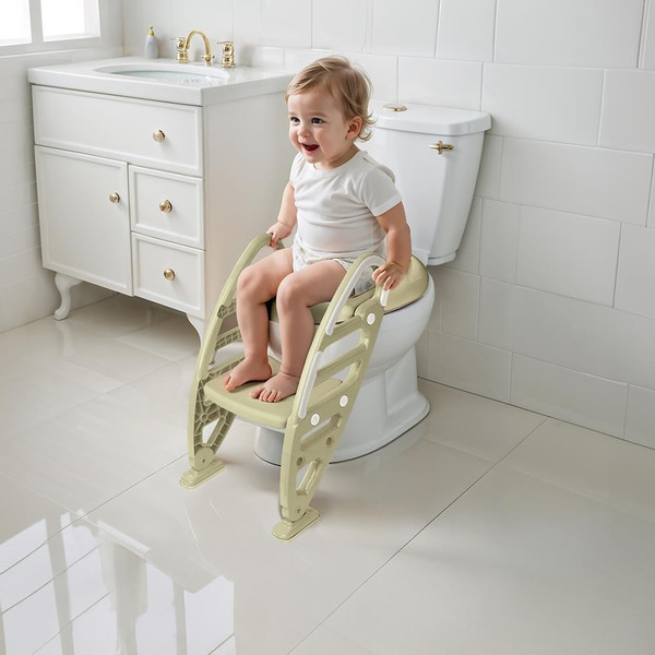 Dolu Eco Groen Toilettrainer met Trapje 7242