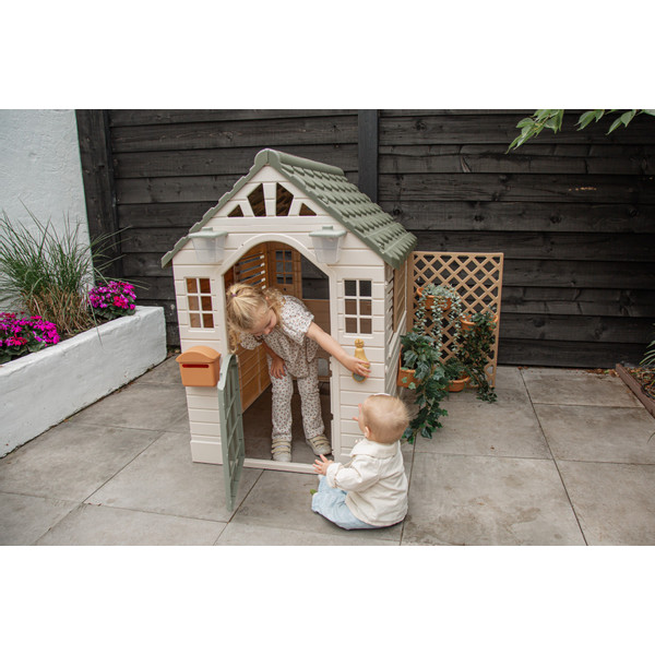 Dolu Garden Groen Speelhuisje met Accessoires