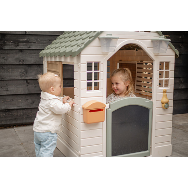 Weekendaanbieding: Dolu Garden Groen Speelhuisje met Accessoires