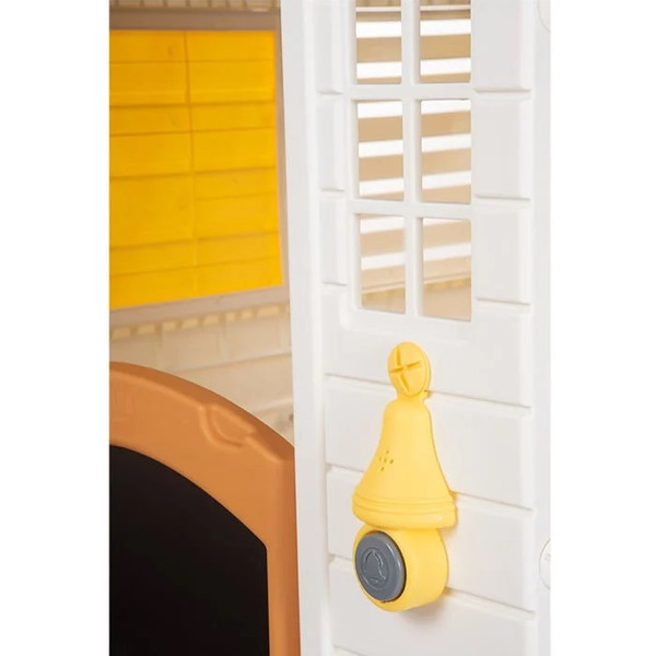 Dolu Garden Wit/Grijs Speelhuisje met Accessoires 3310