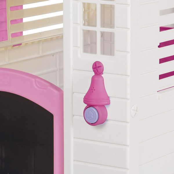 Dolu Garden Wit/Roze Speelhuisje met Accessoires 2578