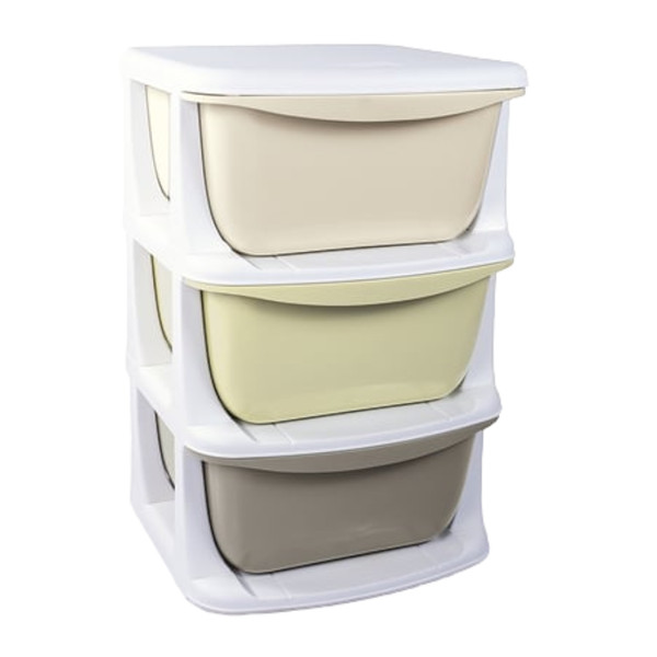 Dolu Multicolor Opbergtoren met 3 Boxen 7130