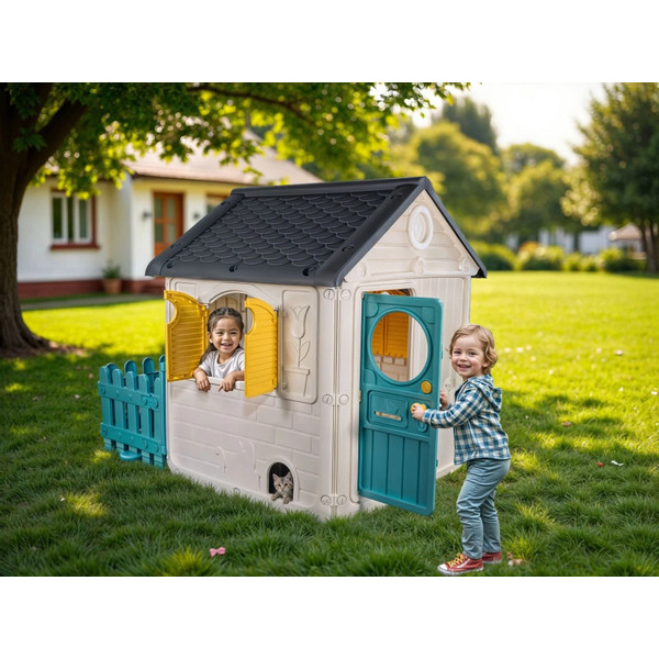 Dolu My First Speelhuisje met Hek 2619