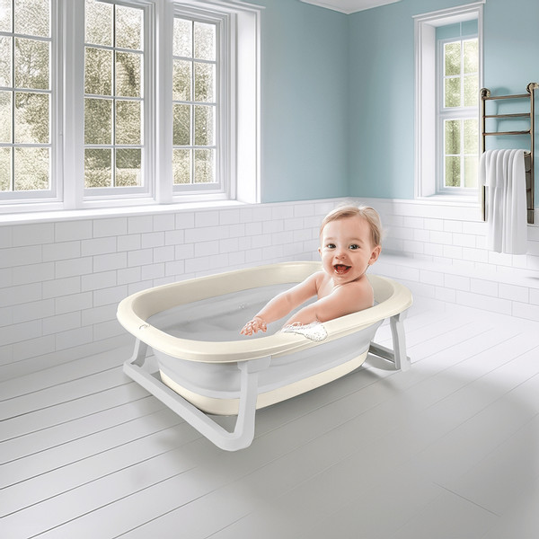 Dolu Relax Beige Opvouwbaar Badje 7265