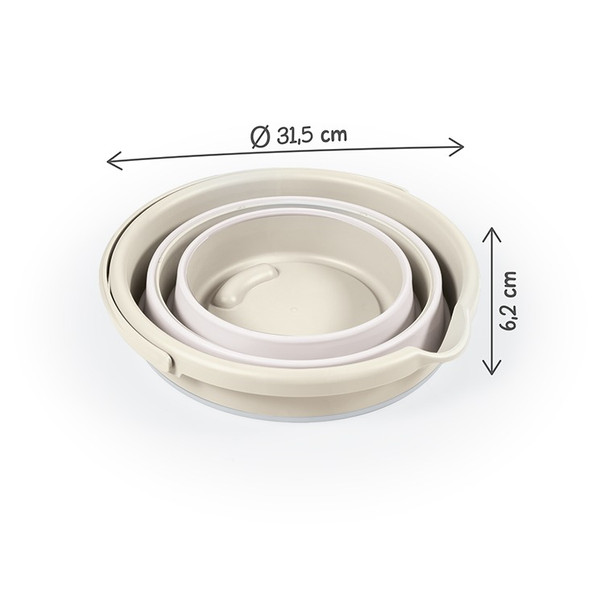 Dolu Relax Beige Opvouwbare Bademmer 7357