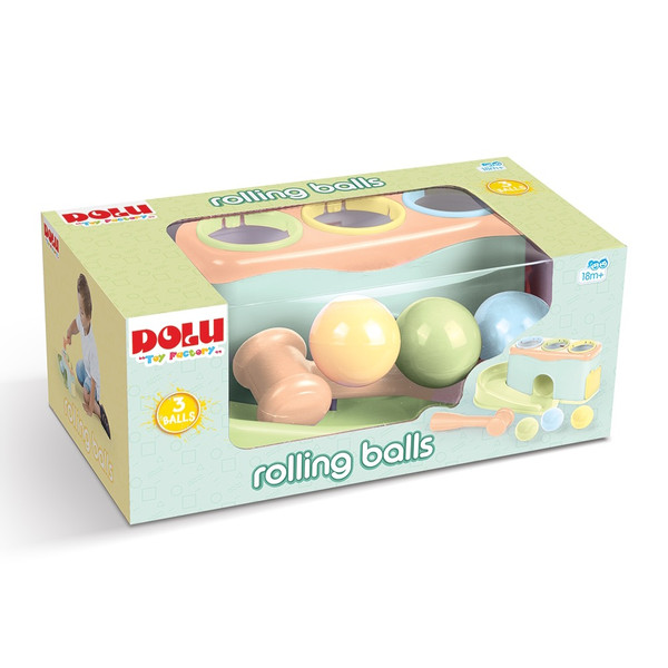 Dolu Rolling Balls Pastel Hamerbank met Ballen 5195