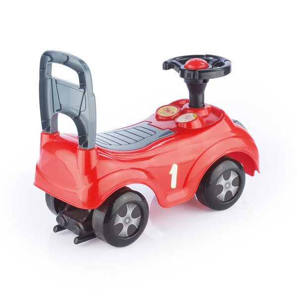 Dolu Sit 'n Ride Rood/Zwart Loopauto 8020