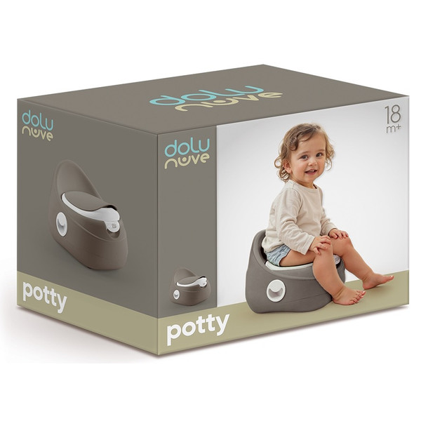 Dolu My Size Steengrijs Potje
