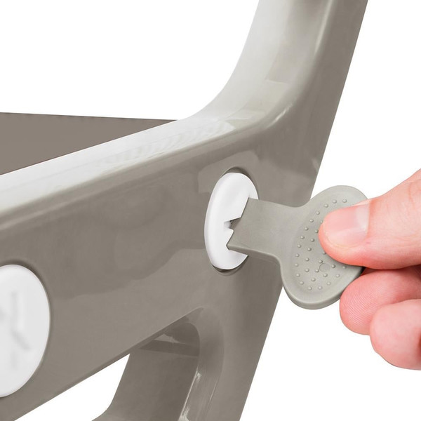 Dolu Steengrijs Toilettrainer met Trapje 7243