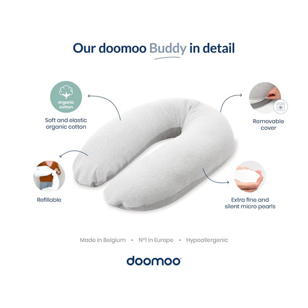 Doomoo Buddy Caribou Voedingskussen B85