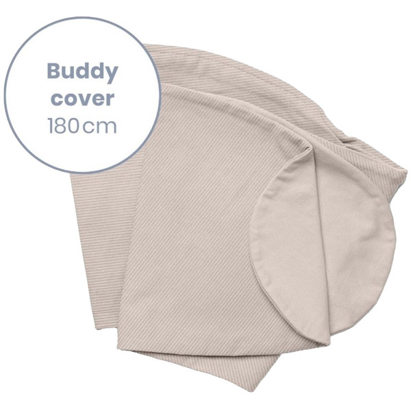 Doomoo Buddy Corduroy Sand Voedingskussenhoes BC B95