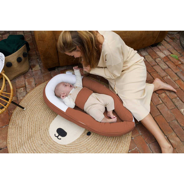 Doomoo Cocoon Tetra Jersey Terracotta Babynest CO 11
