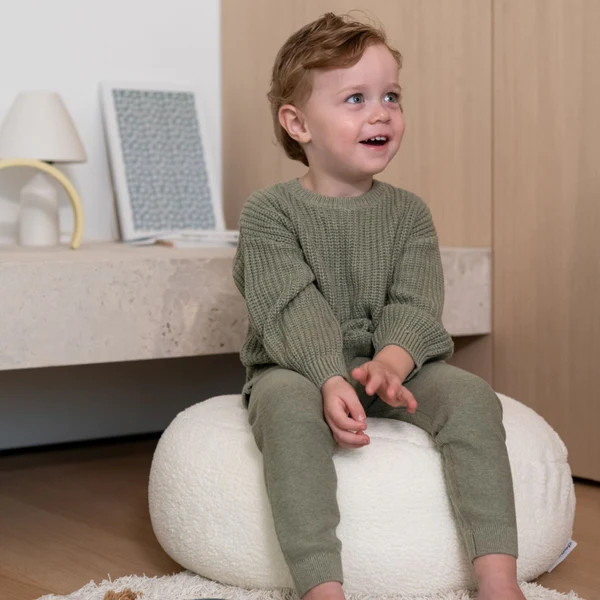 Doomoo Relax Cover Teddy Milky Voedingskussenhoes voor Buddy of Softy BR 10