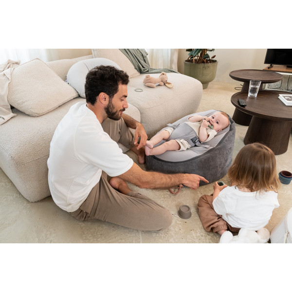Doomoo Seat'n Grow Grey Zitzak SG03
