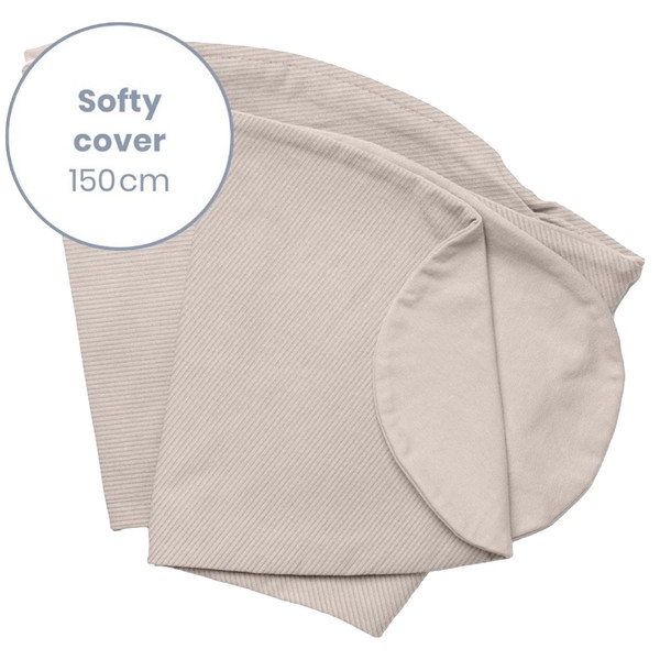 Doomoo Softy Corduroy Sand Voedingskussenhoes SC S95