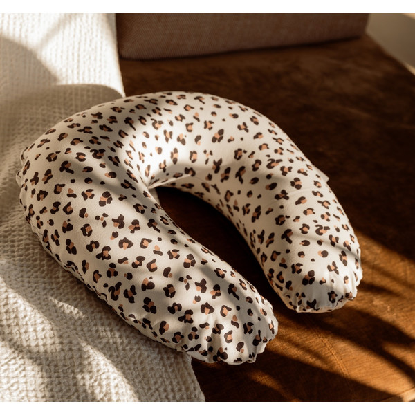 Doomoo Softy Leopard Cream Voedingskussen