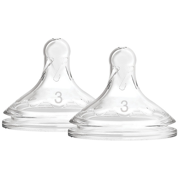 Dr Brown's Options+ Anti-colic Fase 3 Brede Hals Speen 2 Stuks WN3201-BEX +