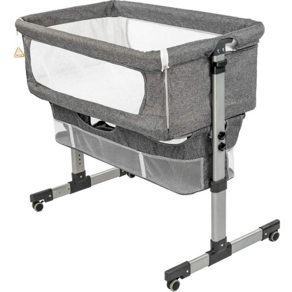 Eco Baby Donkergrijs Wieg Aan Bed FB5001