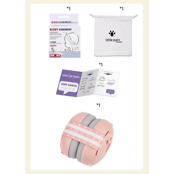 Eco Baby Wit Baby Gehoorbeschermers HC656225
