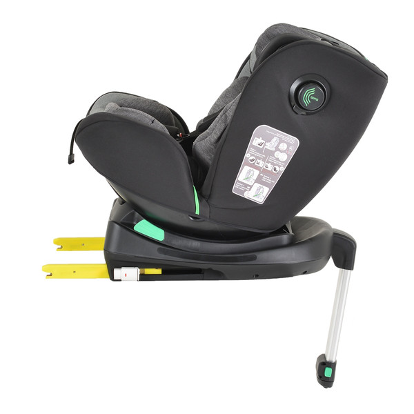 Eco Baby Hok Grijs 40-150cm 360° i-Size Autostoel