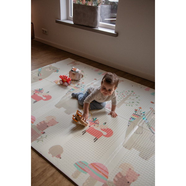 Eco Toys 200 x 150 cm Beer Omkeerbare Speelmat