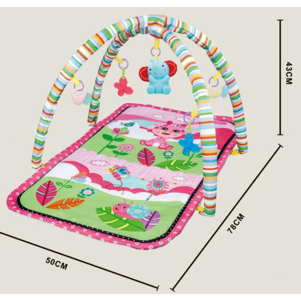 Eco Toys Animals Roze Speelkleed met Muziek CH93143
