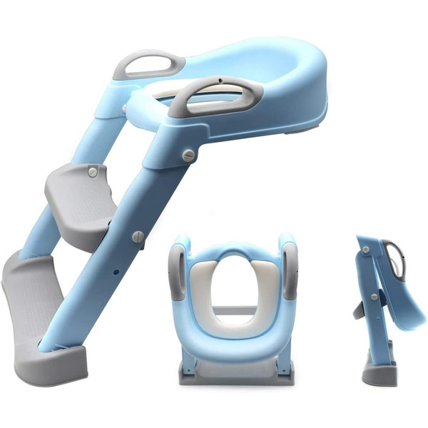 Eco Toys Blauw Toilettrainer met Trapje CHW4006B