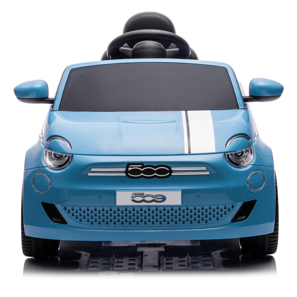 Eco Toys Blauw Elektrische Fiat 500 Kinderauto 705