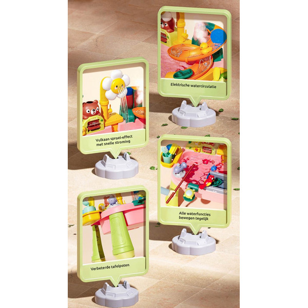 Eco Toys Bloem Blauwe Elektrische Watertafel