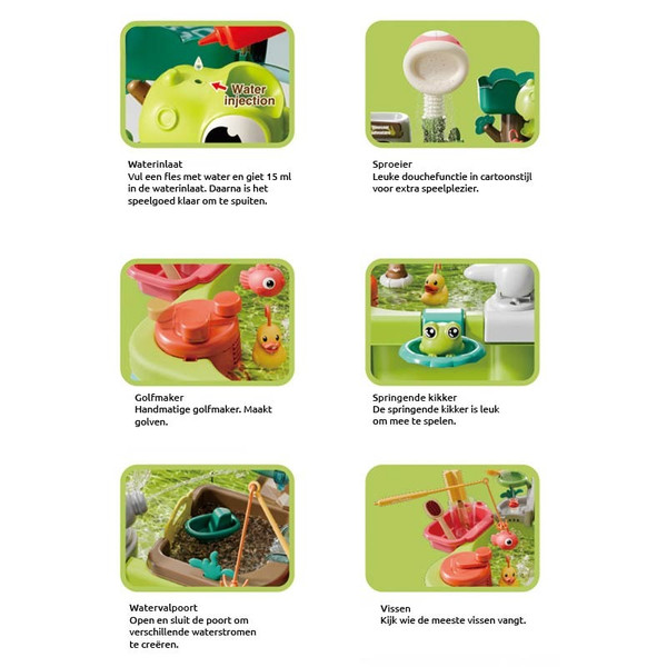 Eco Toys Dinosaurus Elektrische Watertafel