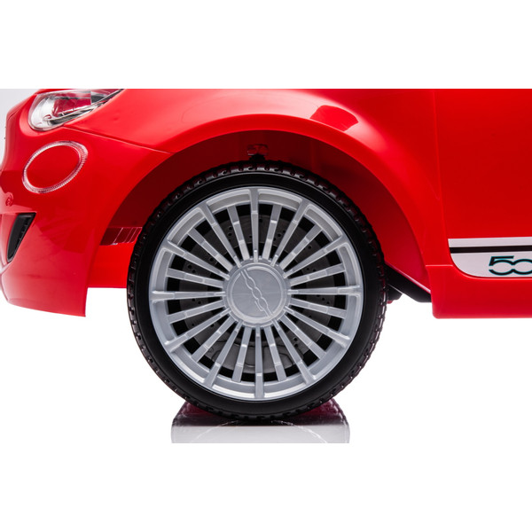 Eco Toys Wit Elektrische Fiat 500 Kinderauto 705