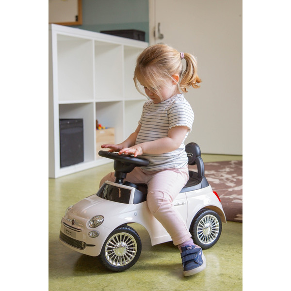 Eco Toys Fiat 500 Blauw Loopauto
