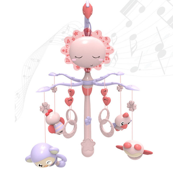 Eco Toys Flower Valley Roze Muziekmobiel HC409690