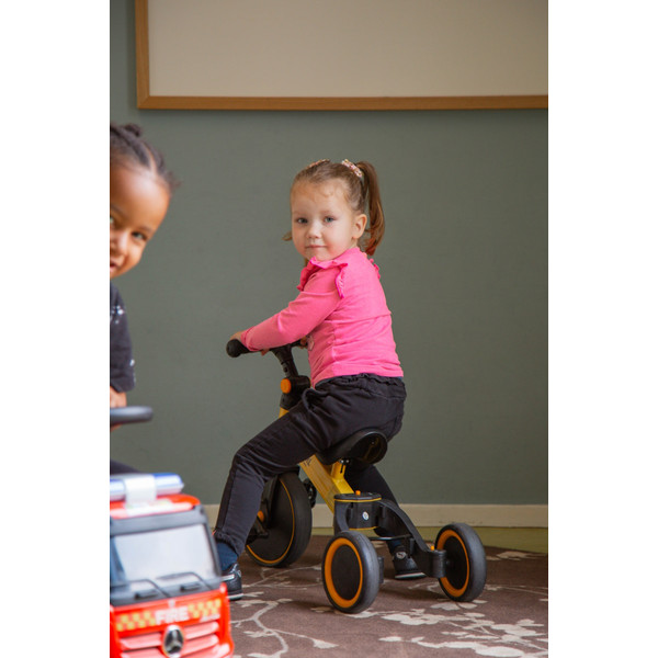 Eco Toys Geel 4-in-1 Loopfiets HC500041