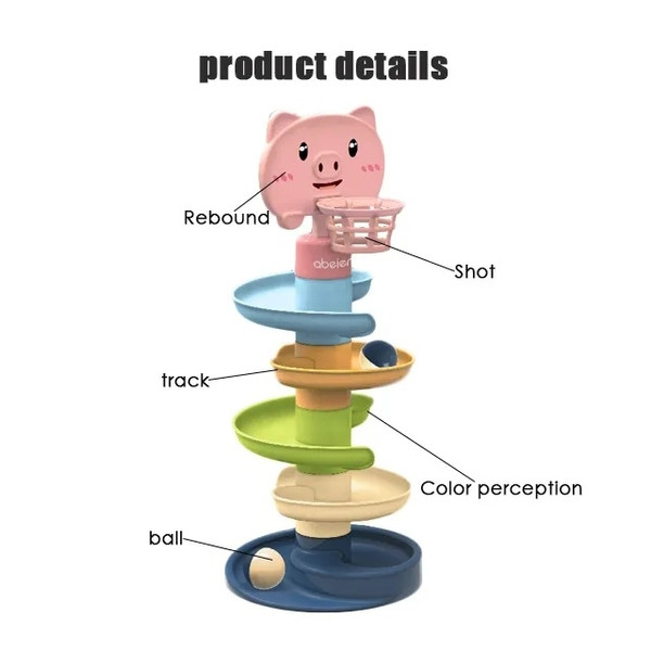 Eco Toys Happy Pig Spiraaltoren HC580736