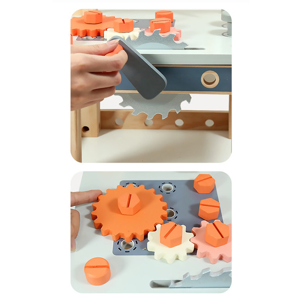Eco Toys Houten Gereedschap Werkbank HC610539