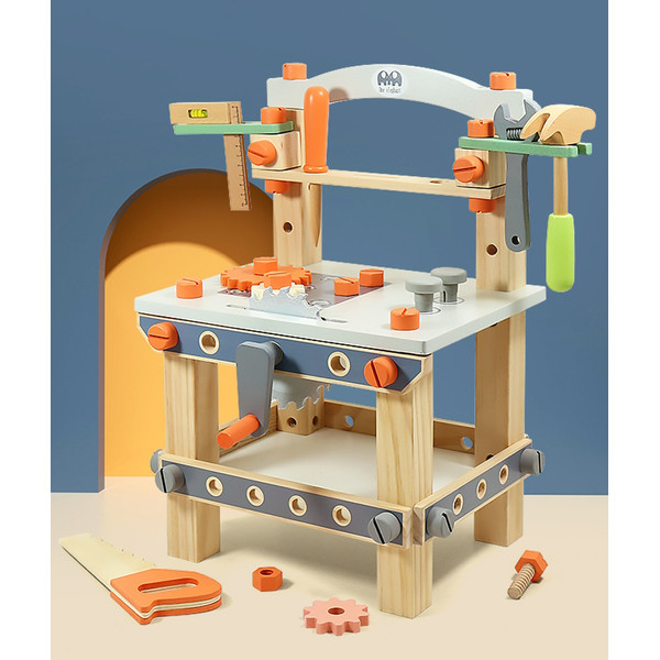 Eco Toys Houten Gereedschap Werkbank HC610539