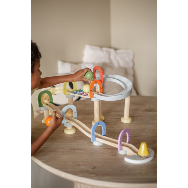 Eco Toys Houten XL Knikkerbaan