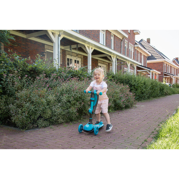 Eco Toys Lisa Blauw 2-in-1 Step/Loopfiets