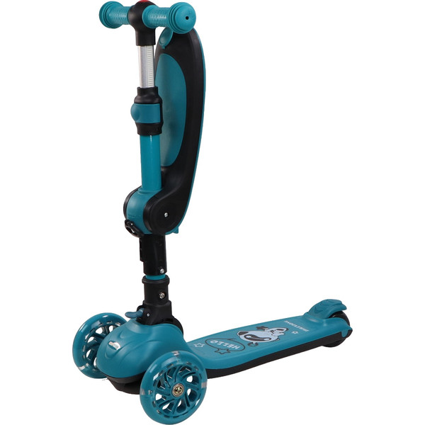 Eco Toys Lisa Blauw 2-in-1 Step/Loopfiets