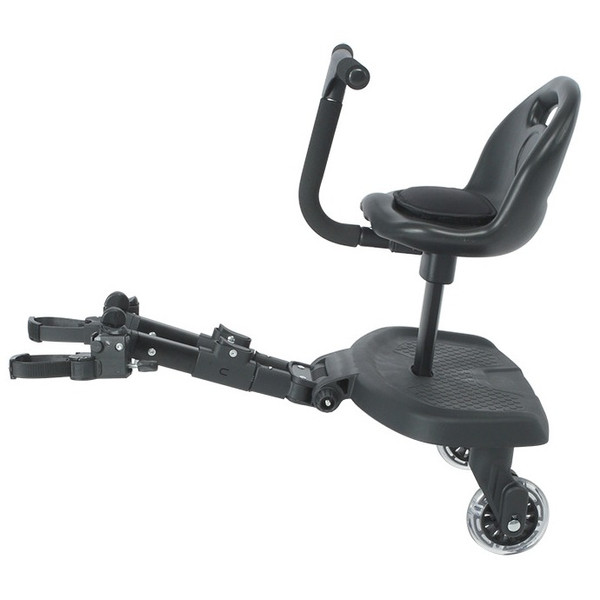 Eco Toys Meerijdplankje met Luxe Zitje voor Kinderwagen HC712120