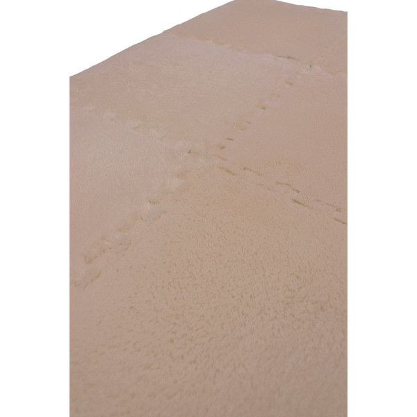 Eco Toys Nougat Pluche Schuimrubber Speelmat